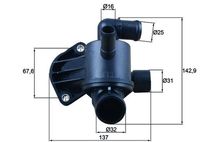 Thumbnail - Thermostaat, koelvloeistof - TH5787 - MAHLE