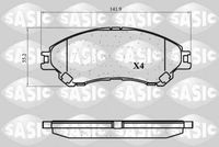 комплект спирачно феродо, дискови спирачки