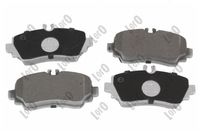 Set placute frana,frana disc ABAKUS, Cod: 231-01-042