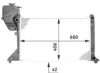 Thumbnail - Radiateur - CR711000P - MAHLE