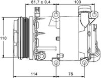 Thumbnail - Compressor, airconditioning - ACP866000P - MAHLE