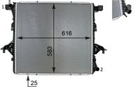 Thumbnail - Radiateur - CR81000S - MAHLE