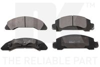 Bremsbelagsatz, Scheibenbremse