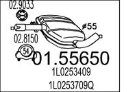 Mittelschalldämpfer
