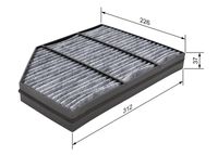 Filter, Innenraumluft Filter, Innenraumluft