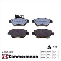 комплект спирачно феродо, дискови спирачки