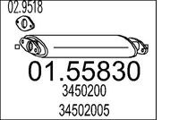 Mittelschalldämpfer