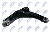 носач, окачване на колелата