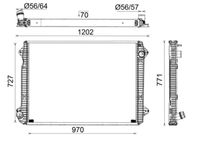 Thumbnail - Radiateur - CR2451000P - MAHLE