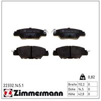 комплект спирачно феродо, дискови спирачки