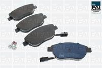 комплект спирачно феродо, дискови спирачки