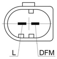 Thumbnail - Dynamo / alternator - MG1078 - MAHLE
