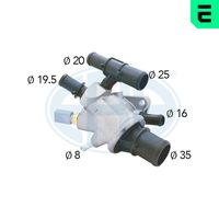 термостат, охладителна течност