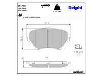 комплект спирачно феродо, дискови спирачки