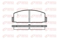 комплект спирачно феродо, дискови спирачки
