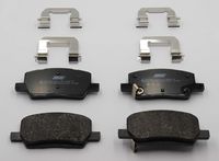 Bremsbelagsatz, Scheibenbremse