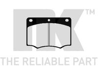 Bremsbelagsatz, Scheibenbremse