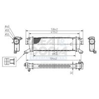 Intercooler, compresor MEAT & DORIA, Cod: 995390