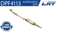 Ruß-/Partikelfilter, Abgasanlage
