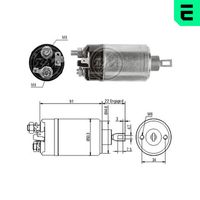 Solenoid, electromotor ERA, Cod: ZM622