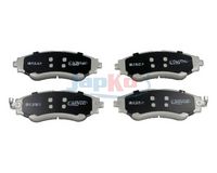 комплект спирачно феродо, дискови спирачки