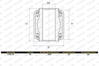 MONROE Ophanging, bladveer 2