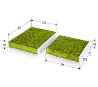 Филтър купе (поленов филтър)