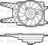 Ventilator, radiator VALEO, Cod: 698562