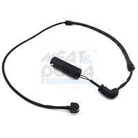 предупредителен контактен сензор, износване на накладките