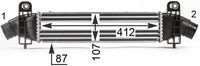 Thumbnail - Intercooler, inlaatluchtkoeler - CI25000P - MAHLE