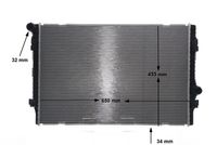 Thumbnail - Radiateur - CR811000S - MAHLE