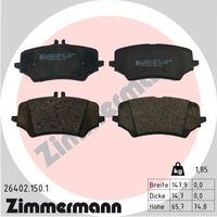 Bremsbelagsatz, Scheibenbremse