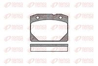 комплект спирачно феродо, дискови спирачки