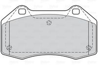 Bremsbelagsatz, Scheibenbremse