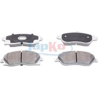 комплект спирачно феродо, дискови спирачки