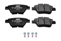 Bremsbelagsatz, Scheibenbremse