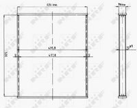 NRF Koelblok, radiateur 2