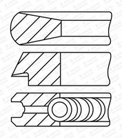 комплект сегменти