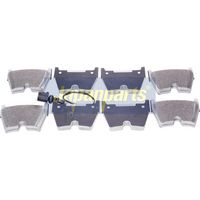 комплект спирачно феродо, дискови спирачки