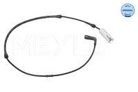 предупредителен контактен сензор, износване на накладките