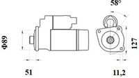 Thumbnail - Startmotor / starter - MS888 - MAHLE