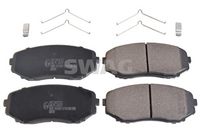 комплект спирачно феродо, дискови спирачки