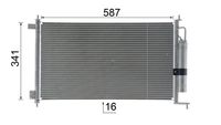 Thumbnail - Condensor, airconditioning - AC559000S - MAHLE