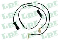 предупредителен контактен сензор, износване на накладките