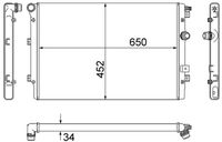 Thumbnail - Radiateur - CR2032000S - MAHLE