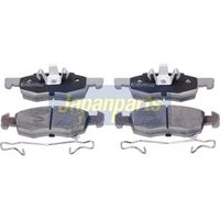 комплект спирачно феродо, дискови спирачки