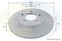 Disc frana COMLINE, Cod: ADC1154
