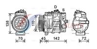 Compresor clima / aer conditionat AVA Clever Choice, Cod: MSAK615