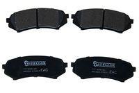 Комплект спирачно феродо, дискови спирачки 1563 000B-SX STELLOX