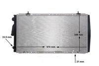 Thumbnail - Radiateur - CR426000S - MAHLE